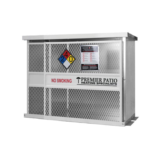 Standard Sliding Door Propane Cage Leasing