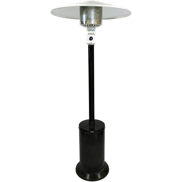 Black Mushroom Style Patio Heater